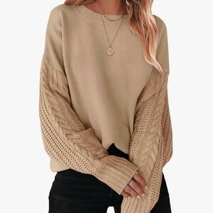 Khaki sweater